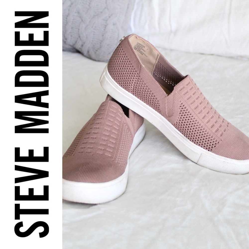 Steve Madden Mauve Freeda Slip Ons